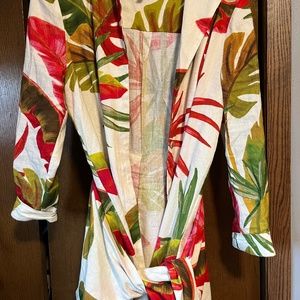 White Spring Forest Mini Dress Farm Rio